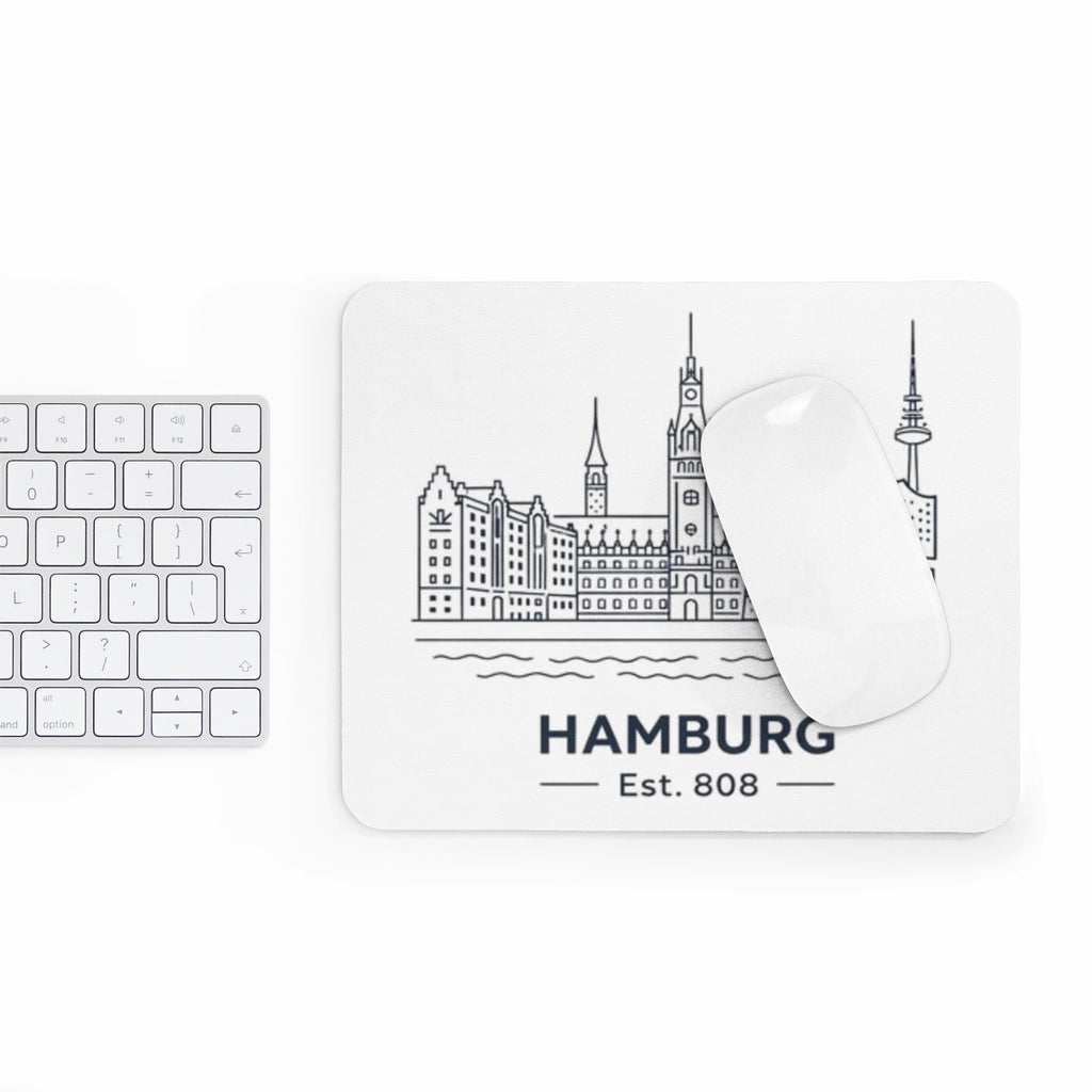 Hamburg Skyline Mousepad
