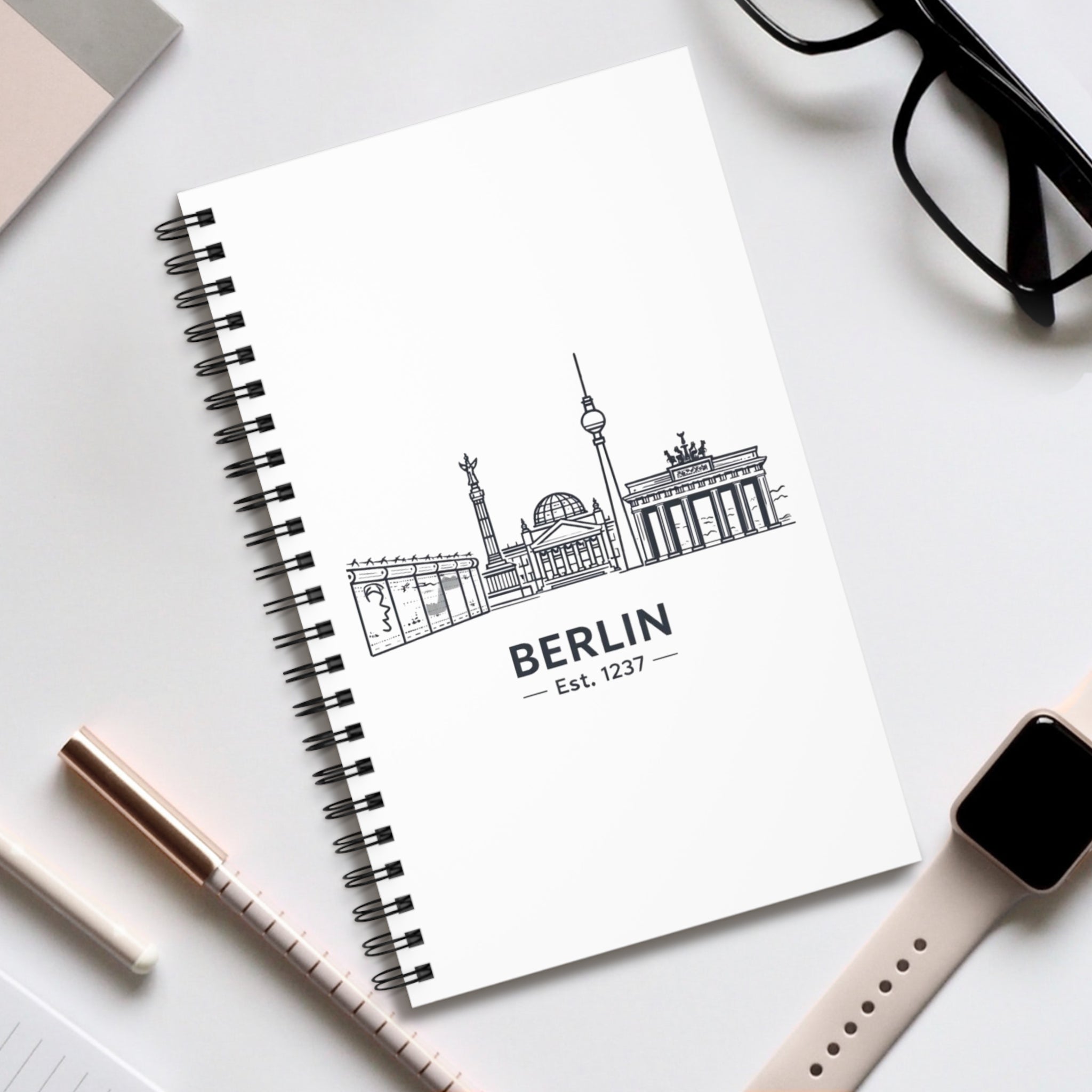 Spiralblock "Berliner Skyline"