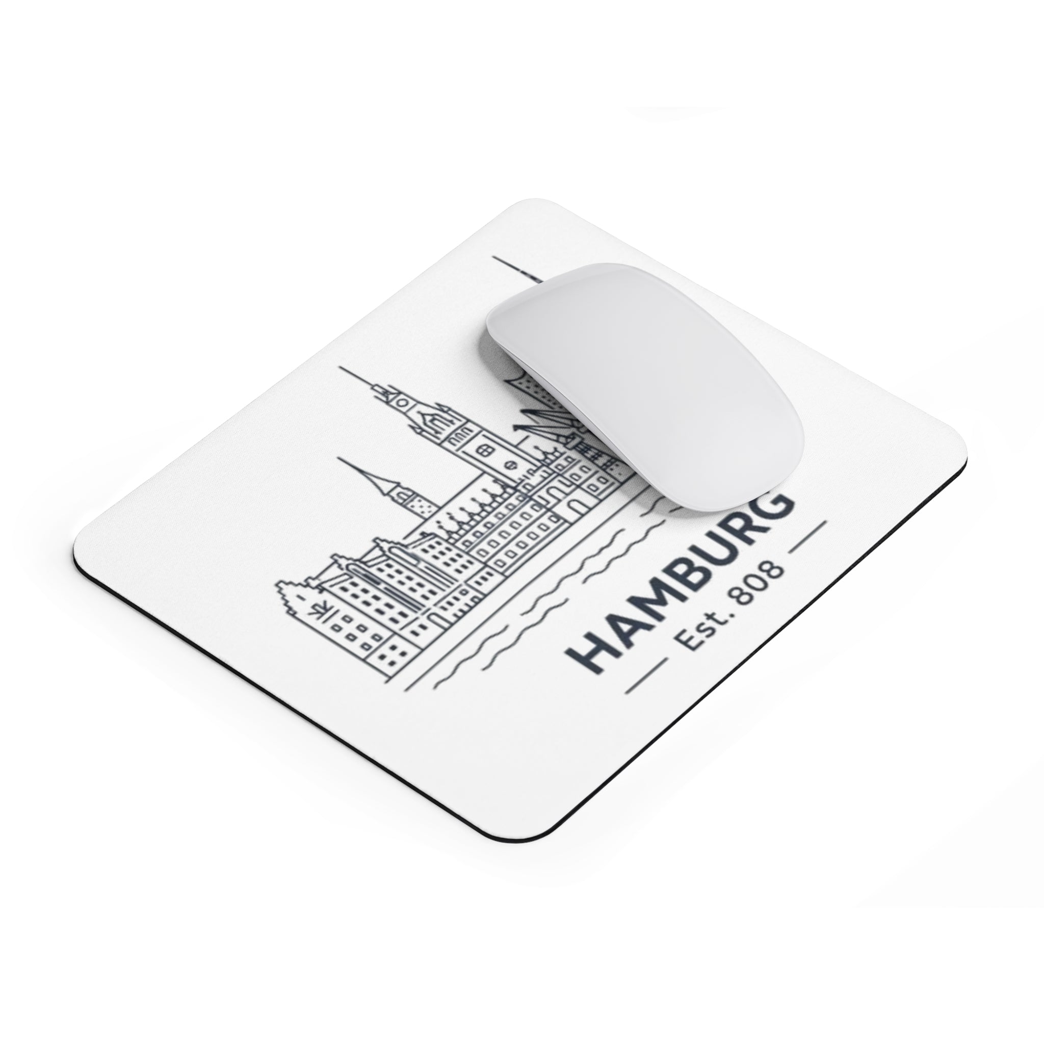 Hamburg Skyline Mousepad