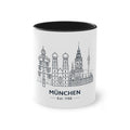 München Skyline Kaffeetasse — Zweifarbig 325ml Reise-Souvenir